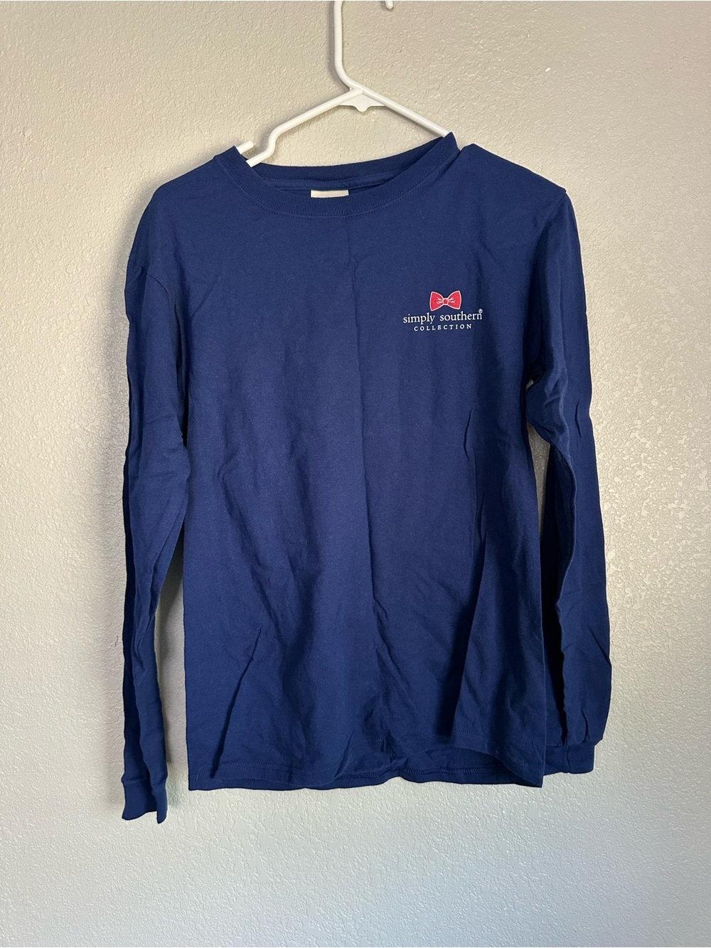 Simply Southern Navy Long Sleeve Graphic Top
